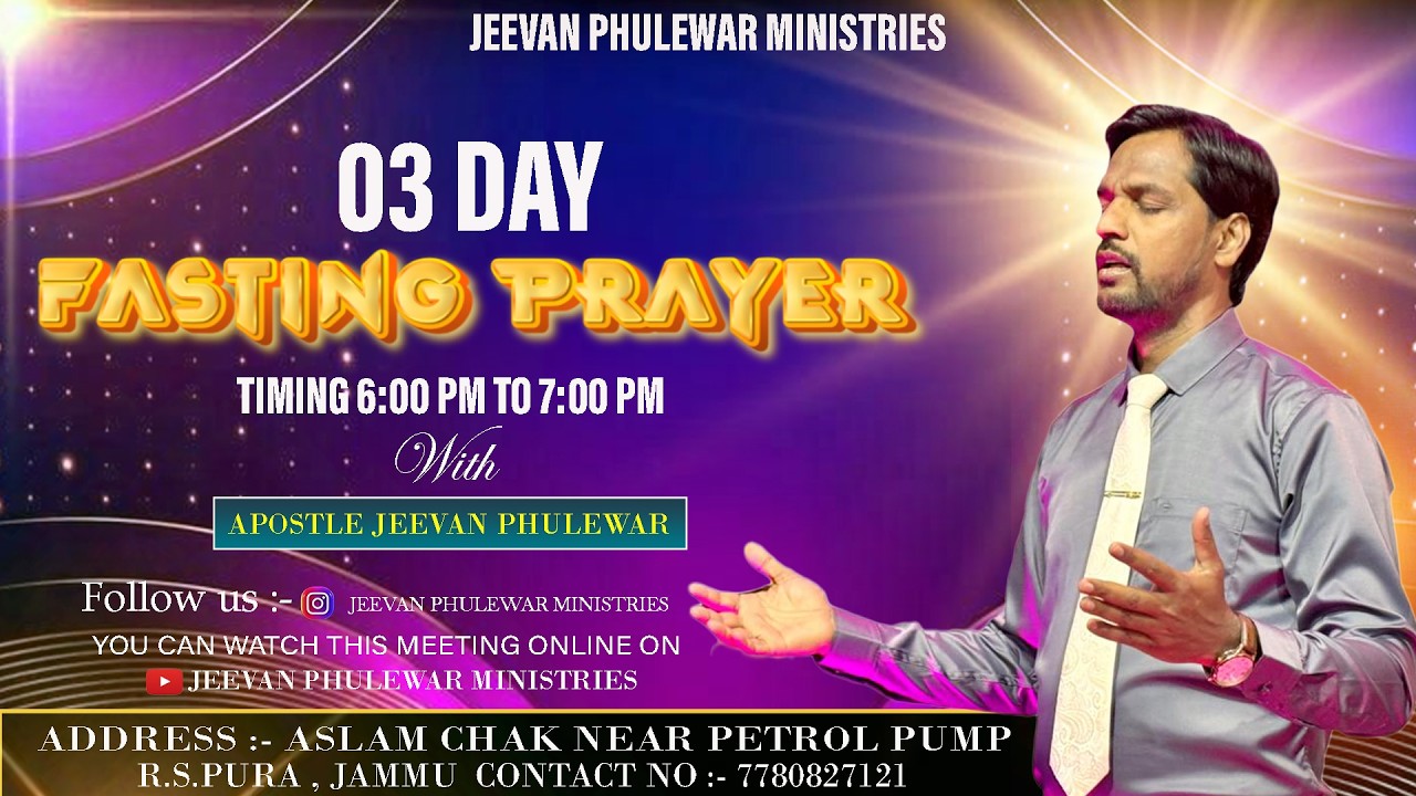 FASTING MEETING // 04 - 03 - 2026 // JEEVAN PHULEWAR MINISTRIES