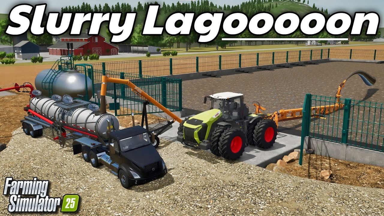 New Mods - Slurry Lagoon & Tankers + Updates for Case, Claas, & Maps! | Farming Simulator 25
