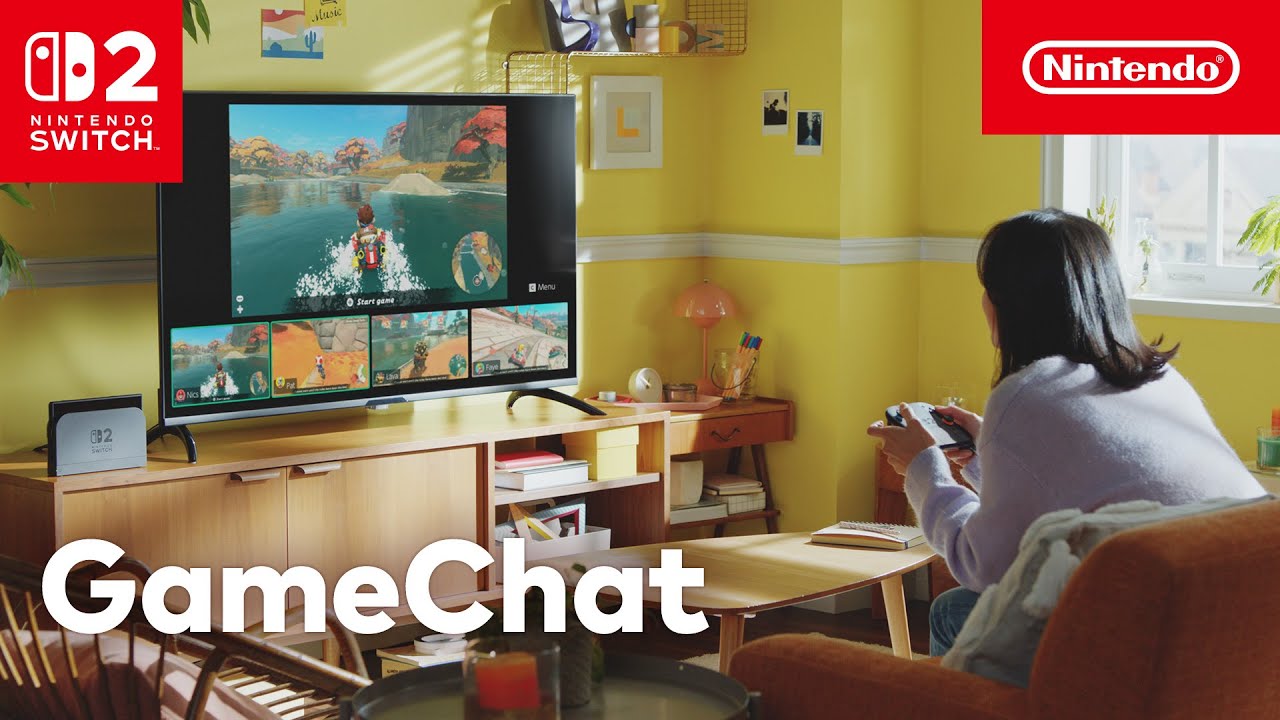 Presentamos la funci&oacute;n GameChat (Nintendo Switch 2)