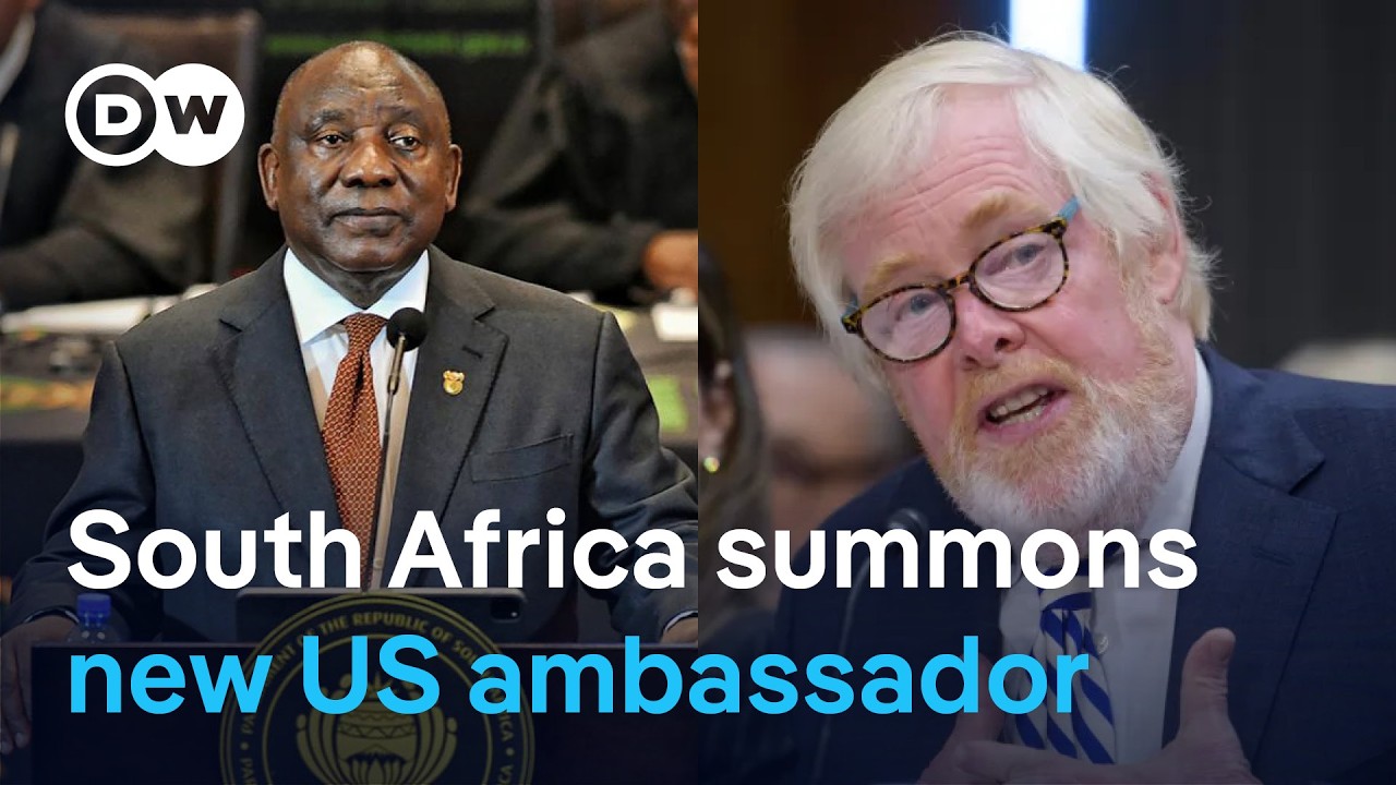 South Africa summons US envoy over controversial remarks
