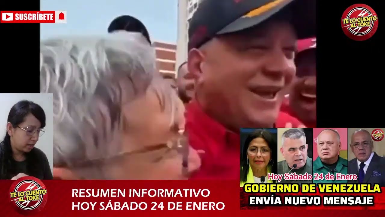 DIOSDADO CABELLO ES ENCARAD0 POR VENEZOLANA Y ÉL RESPONDE ASÍ 
