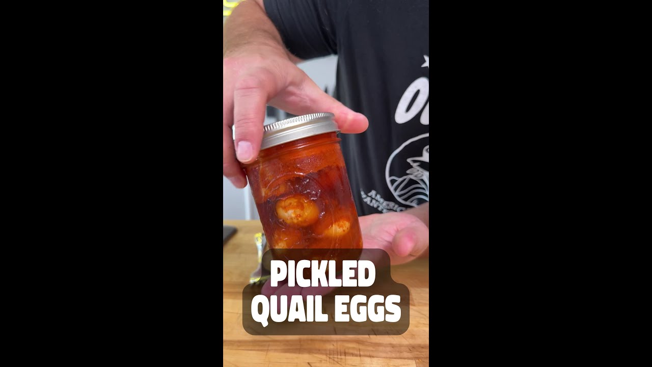 Flavor Packed Pickled Quail Eggs!