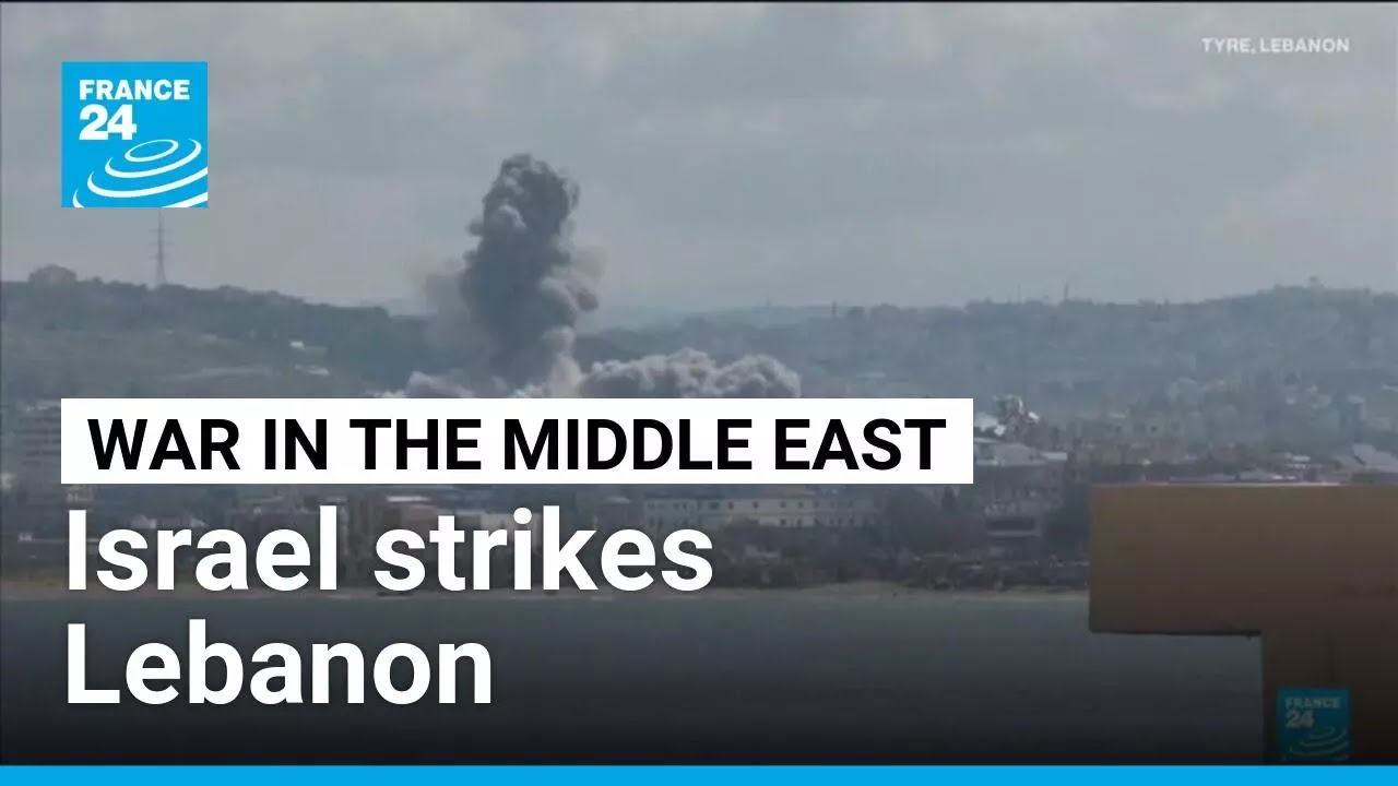 Israel strikes Lebanon as says Iran truce does not apply &bull; FRANCE 24 English