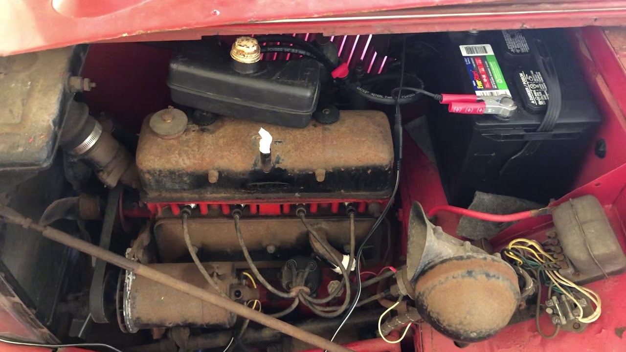 MG TD. How to build oil pressure on an engine that’s been sitting for awhile