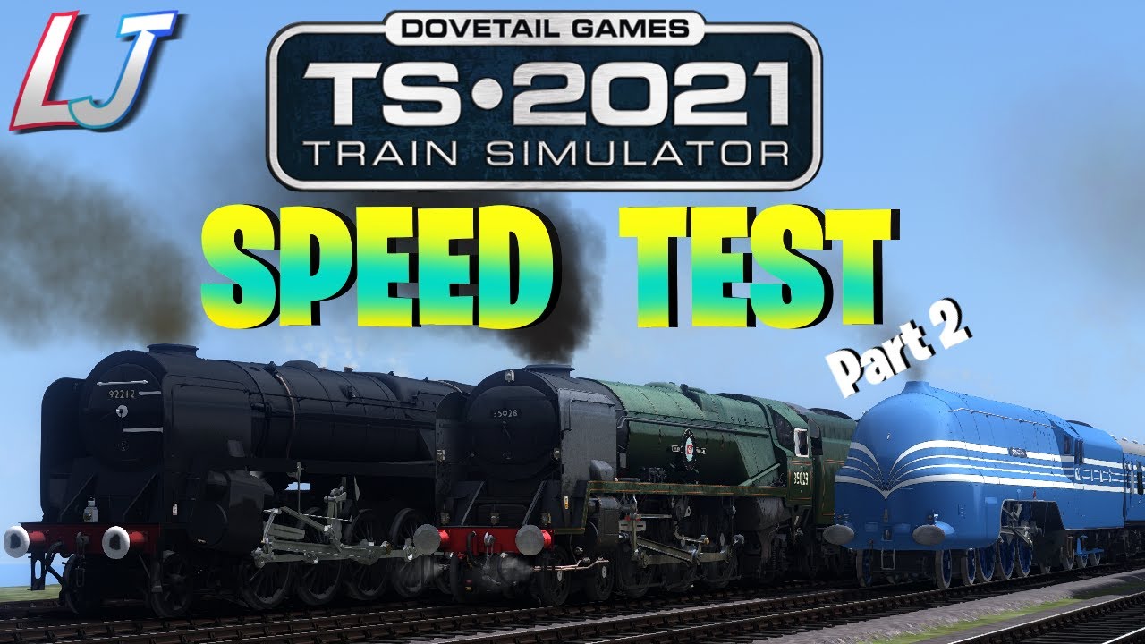 Train Simulator 2021 — Тест скорости №2