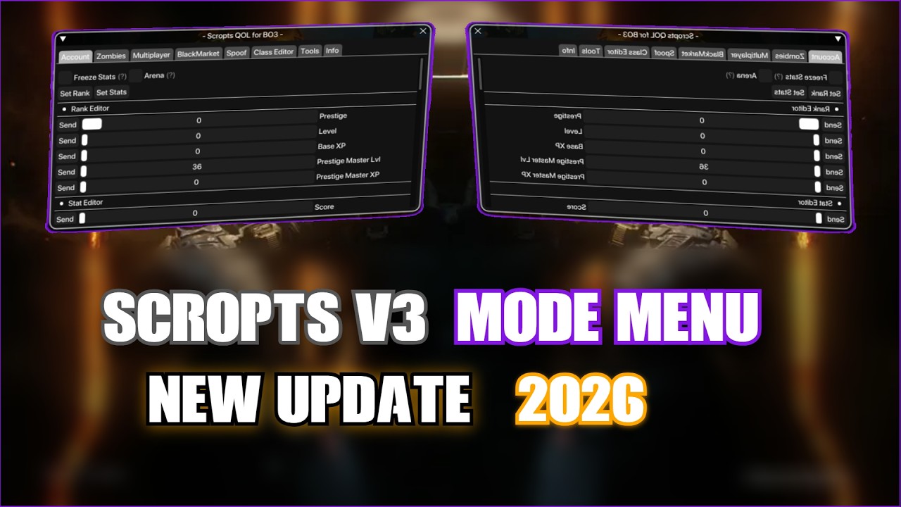 BO3 Mod Menu | I Tested the NEW Scropts Menu in BO3 2026 (God Mode, Unlocks)