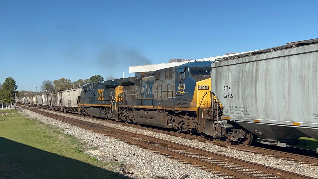 CSX Q415 Rocky Mount NC 03/18/2026 Big Train w Mid Train Dpu’s