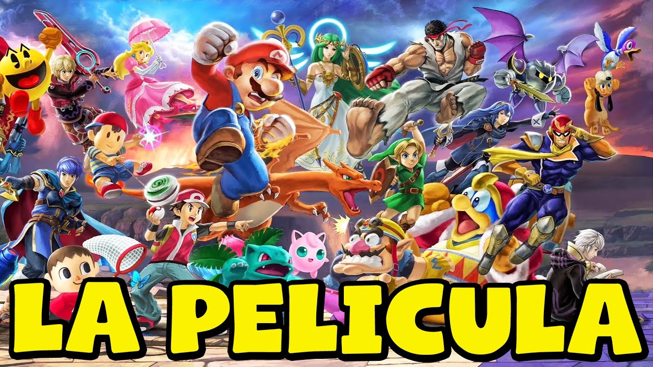 Super Smash Bros Ultimate - Pelicula Completa en Español 2018 - Todas las cinematicas - 1080p