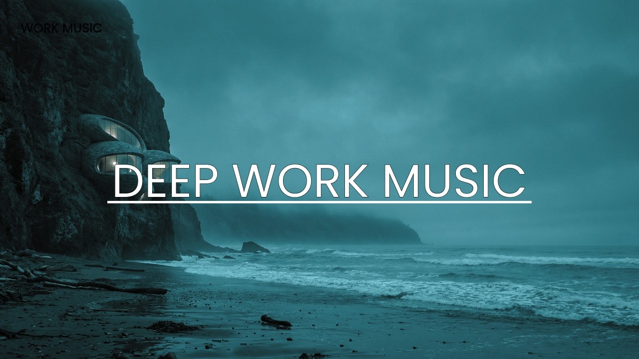 Relaxing Deep Work Music ⛰️ Misty Mountain Ambient for Focus & Flow