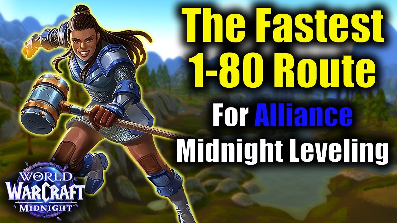 How To Level From 1-70 In Only 2 Hours As Alliance!
