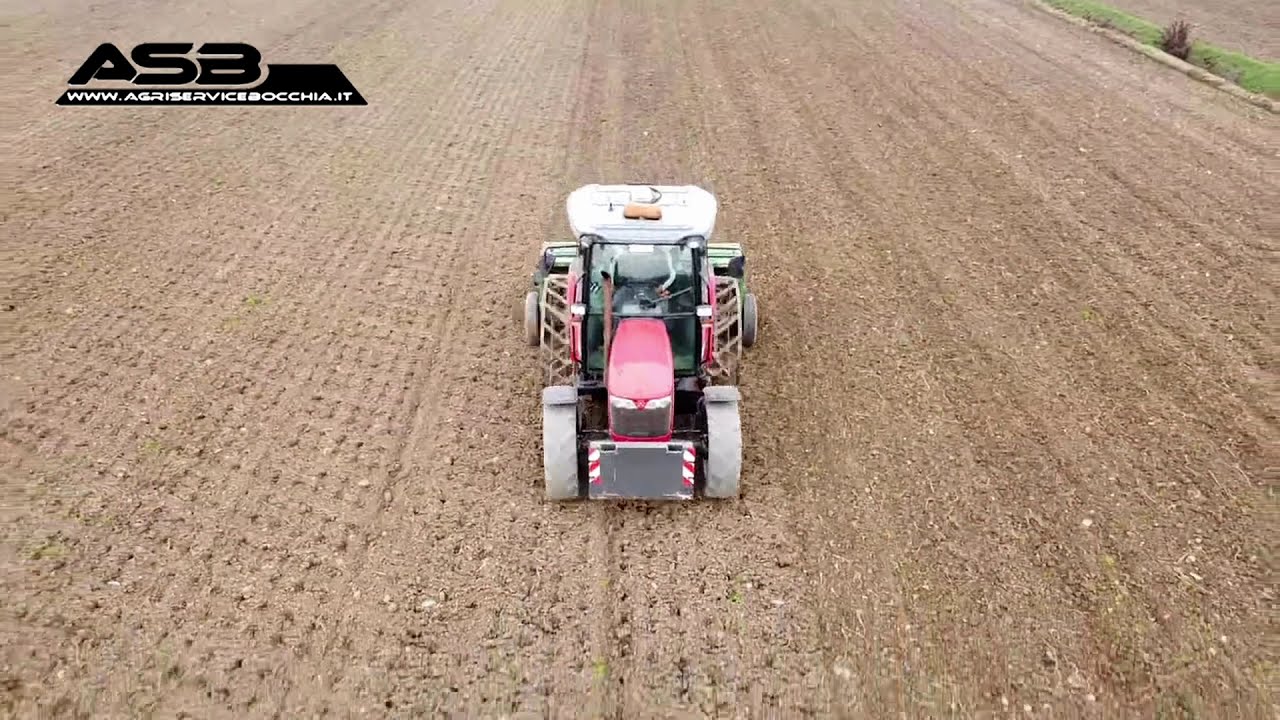 Massey ferguson MF3645 + Seminatrice D9 3000 Amazone.