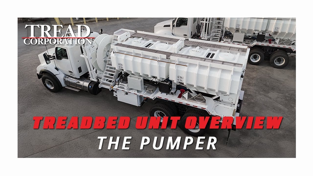 TREADBED BULK EXPLOSIVES PUMPER UNIT OVERVIEW