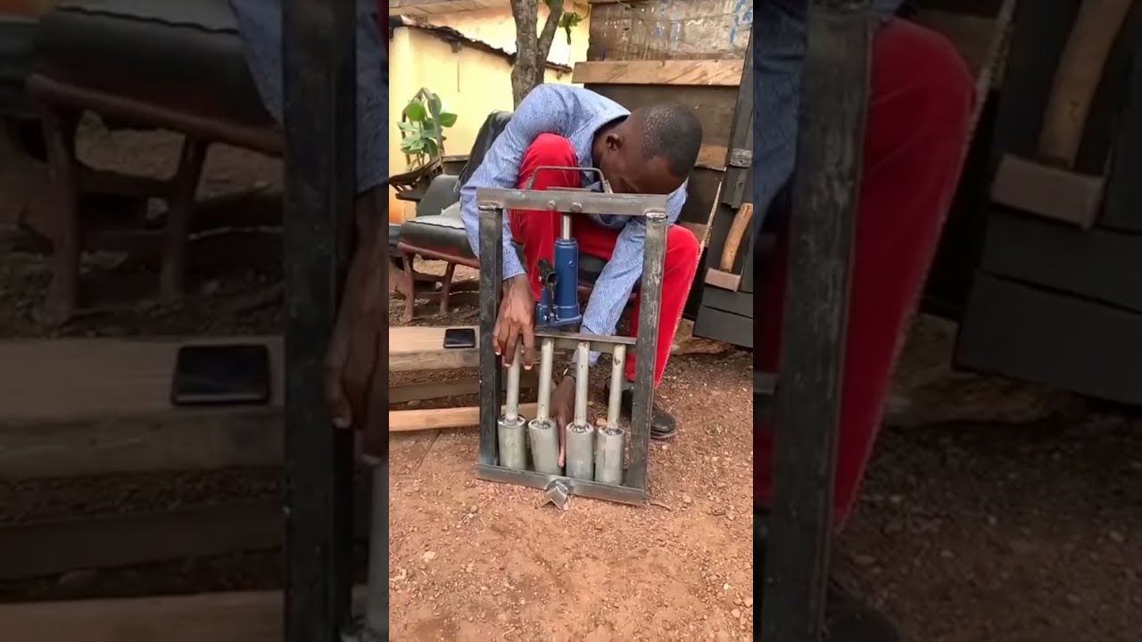 How to make a briquette machine