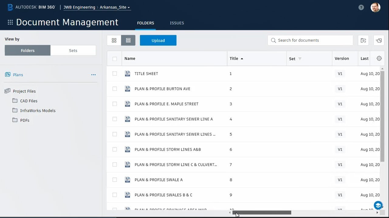 Изучение BIM 360 Docs – Часть 1. Обзор интерфейса