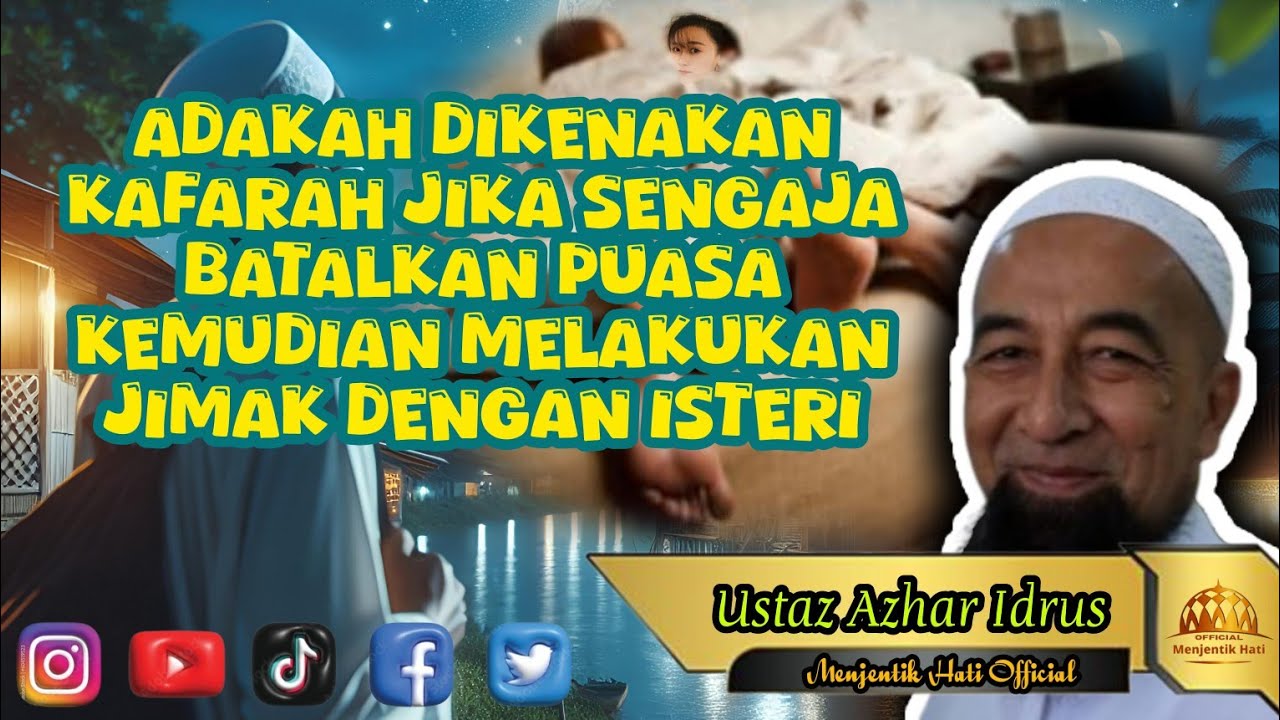 #190MH Adakah Dikenakan Kafarah Jika Sengaja Batalkan Puasa Kemudian Melakukan Jimak Dengan Isteri