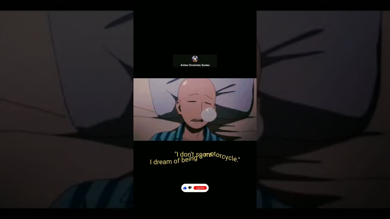 Funny Anime Quote: i don't snore 