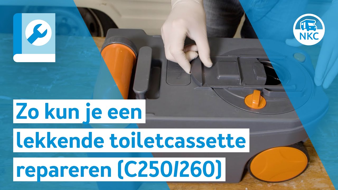 NKC - Zo kun je een lekkende toiletcassette repareren (C250260)