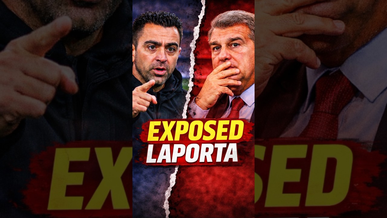 C&oacute;mo Xavi desenmascar&oacute; a Laporta antes de las elecciones del Barcelona 😳