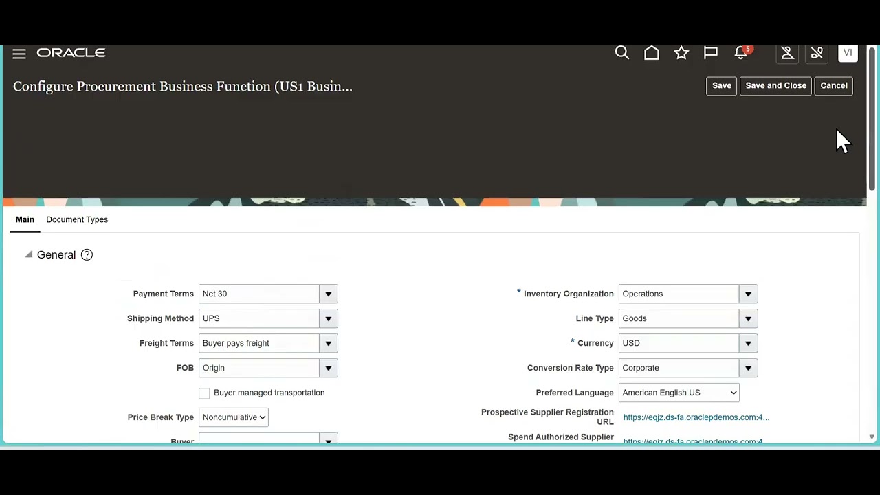 Oracle Cloud Procurement- Purchase Order Creation ( covered how values defaults on Purchasing form)