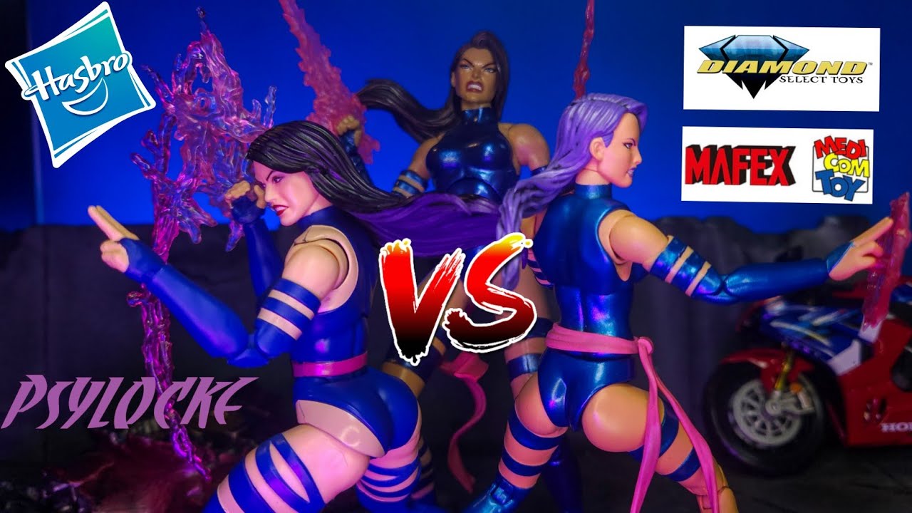 Best Psylocke? Marvel Legends Gamerverse Psylocke vs MAFEX & Marvel Select #Psylocke #actionfigures 
