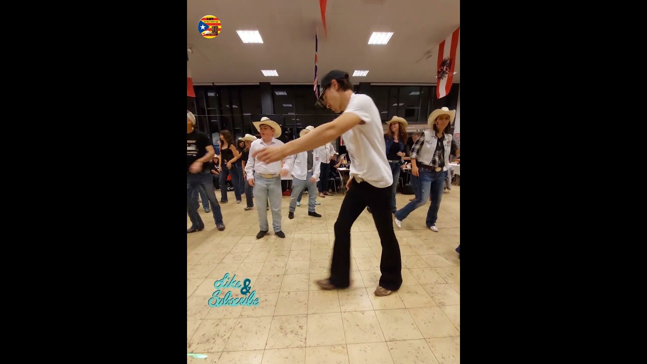 PAPER RINGS ❤️ Linedance Catalan Style with Pol F. Ryan / Big Catalan Country Belgium 2025 