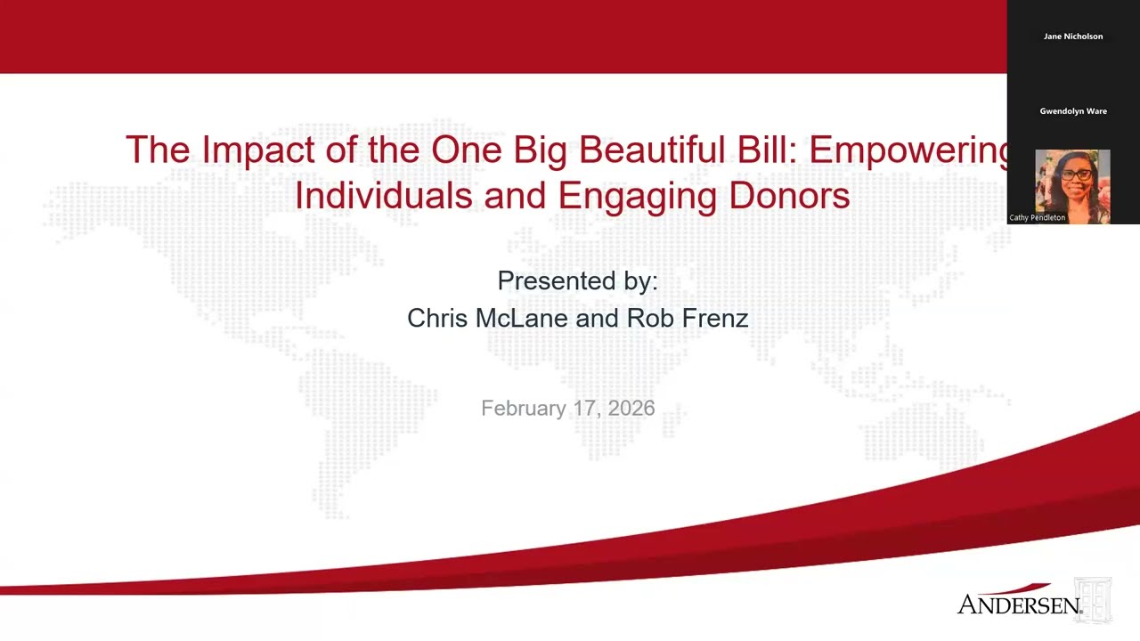 Tax Implications of OBBBA | Webinar 2/17/2026