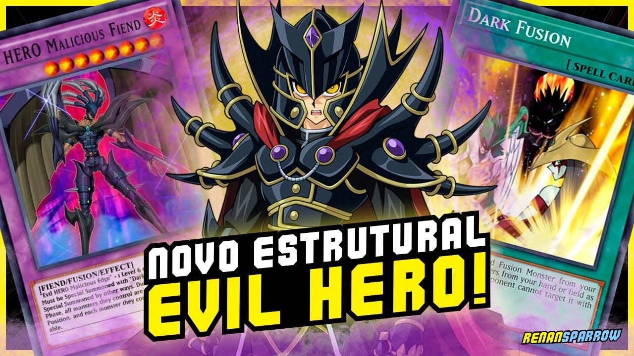 SKILL ABSURDA: *NOVO* ESTRUTURAL DE HERÓI MALIGNO! - Yu-Gi-Oh! Duel Links #1460