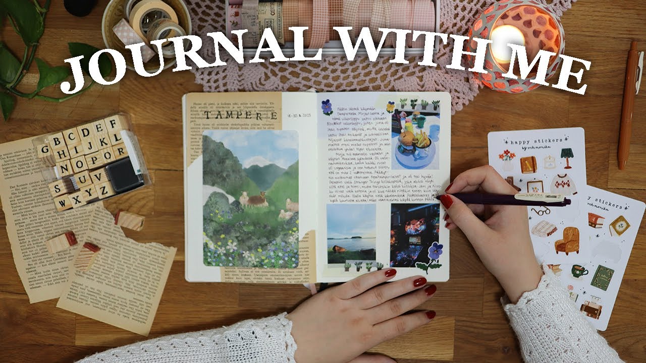 Travel Journal With Me 🚂 Train Trip To Tampere
