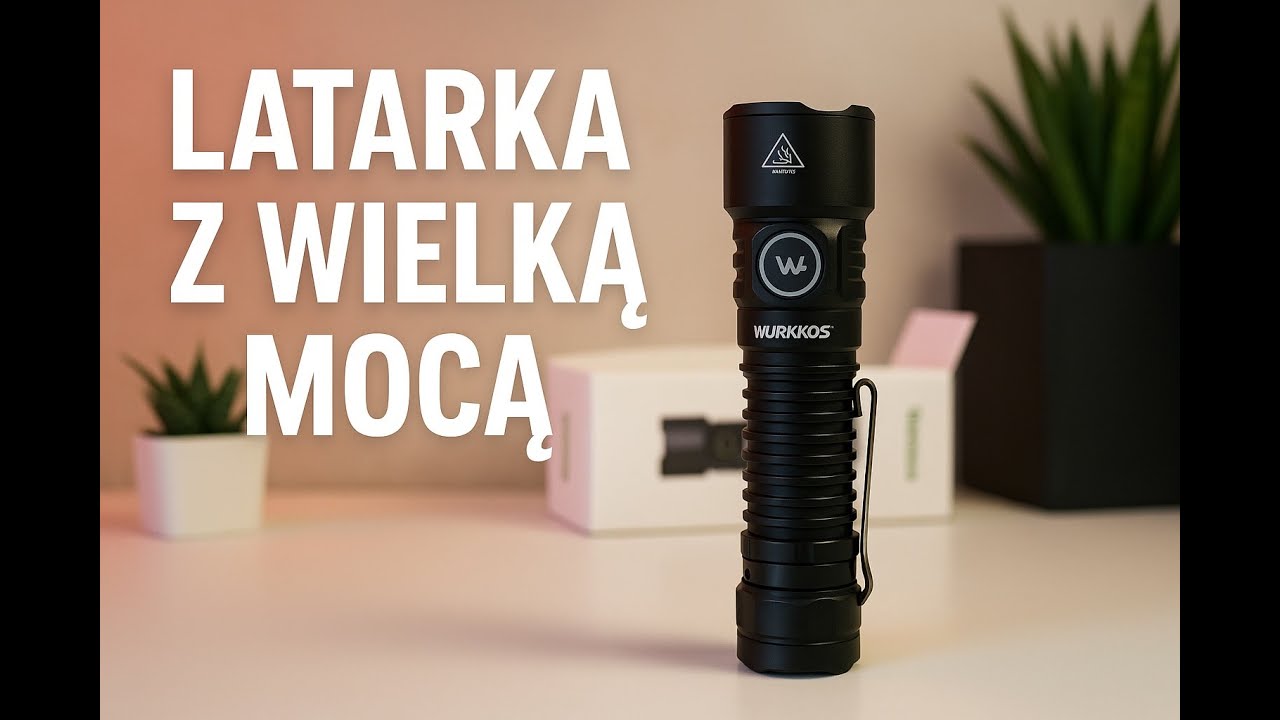 Wurkkos TS28 &ndash; TEST latarki 3200 lm 🔦 USB-C, powerbank, IP68 Czy warto?