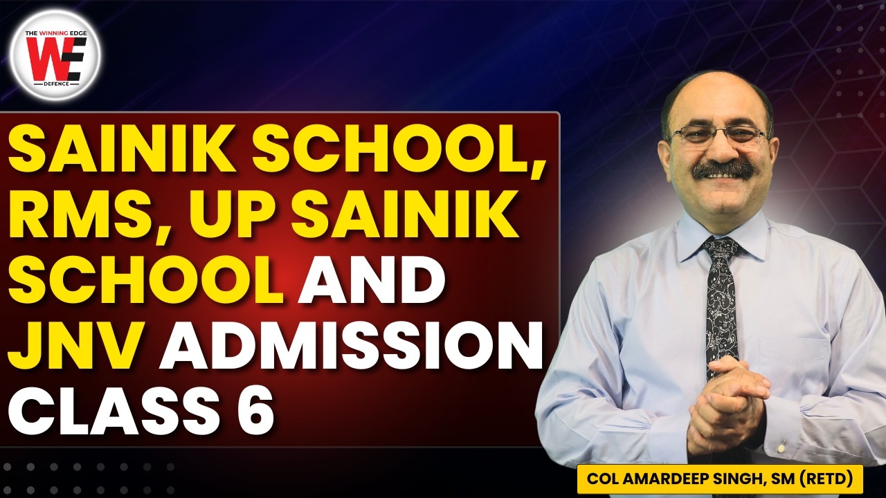 Info About Sainik School, RMS, UP Sainik School & JNV Admission 2026 2027 & Preparation for class 6