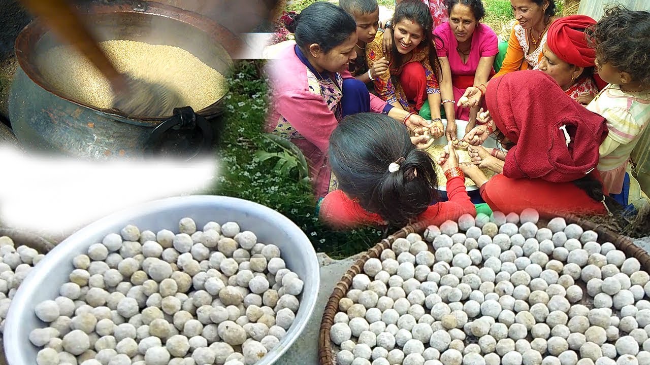 Wedding Kasar Recipe | गाउँघरको विबाहमा यसरी कसार बाटीदै ll How to Make Kasar ll Rural Life In Nepal