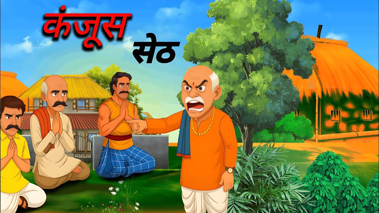 कंजूस सेठ।KANJOOS SETH | EK LOBH KA ANJAAM | HINDI KAHANIYA | HUNDI STORES जादुई कहानी ।