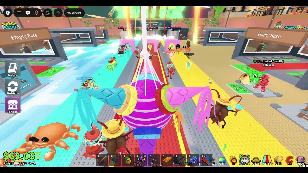 Sammy host admin abuse in Steal a Brainrot 