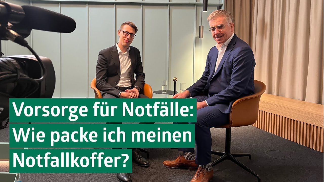 Vorsorge f&uuml;r Notf&auml;lle: Wie packe ich meinen Notfallkoffer?