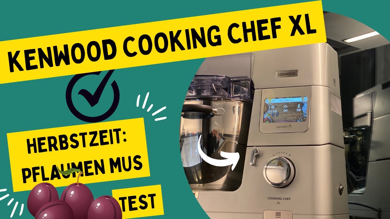Kenwood Cooking Chef: Pflaumenmus zur Herbstzeit selbst gemacht