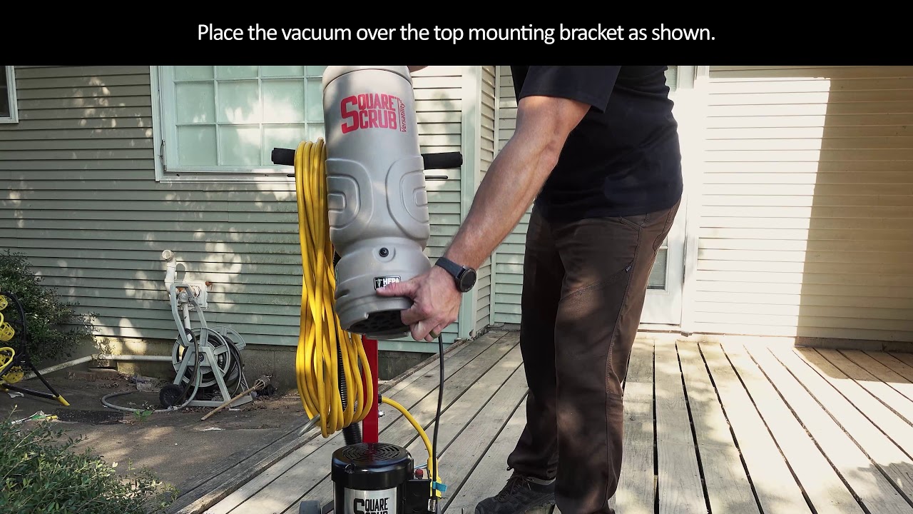 How to Install a HEPA Vac on Pivot | Square Scrub