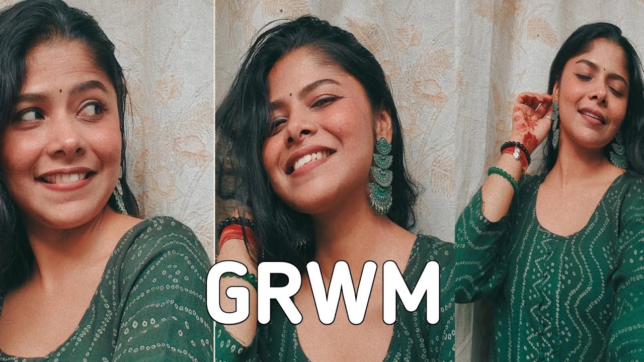 My First GRWM makeup tutorial of my favt daily look ♥️  
