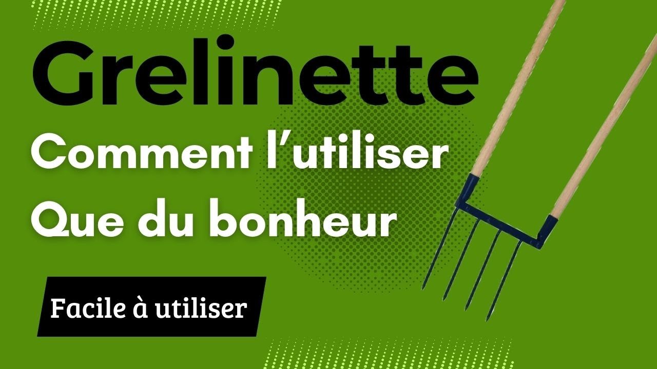 Grelinette : Pr&eacute;paration du potager avec la grelinette agriculture culture biologique