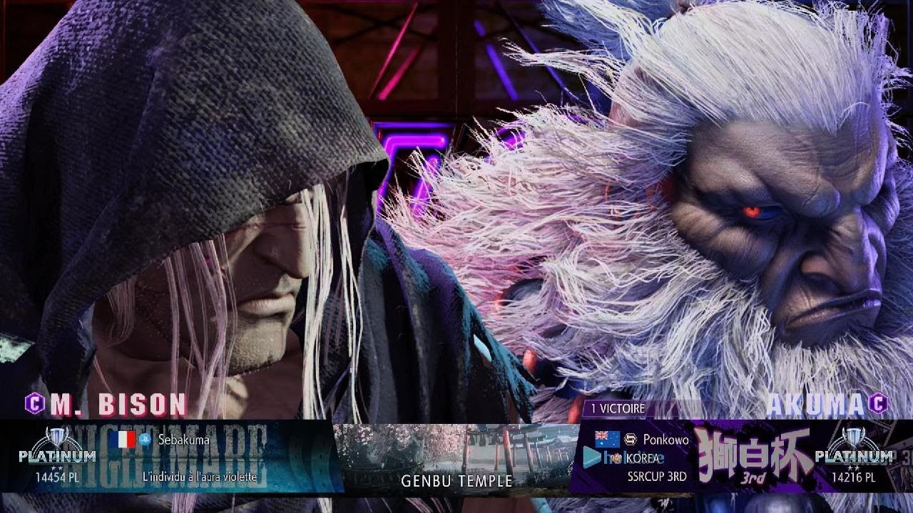 M.Bison vs Akuma amateur