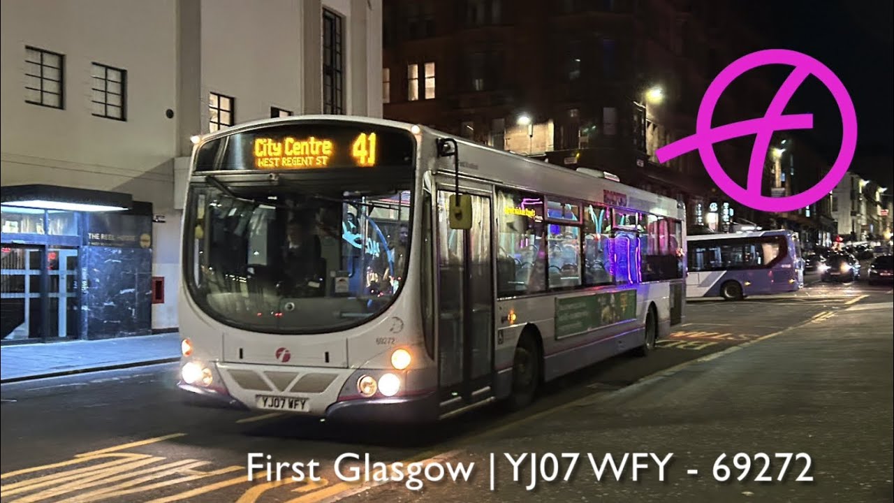 [𝙃𝙞𝙡𝙡 𝘾𝙡𝙞𝙢𝙗𝙨/𝙉𝙞𝙘𝙚 𝙕𝙁] First Glasgow | YJ07 WFY - 69272 | Volvo B7RLE Wright Eclipse Urban (€4 - ZF)