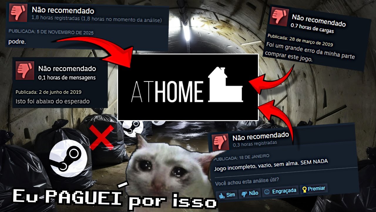 ESSE JOGO TINHA QUE SER BANIDO DA STEAM 😭… eu paguei por isso | O ESGOTO DA STEAM #05