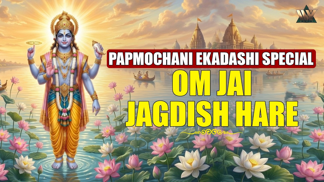 Papmochani Ekadashi Special – Om Jai Jagdish Hare | Vishnu Aarti | Lord Vishnu Bhakti