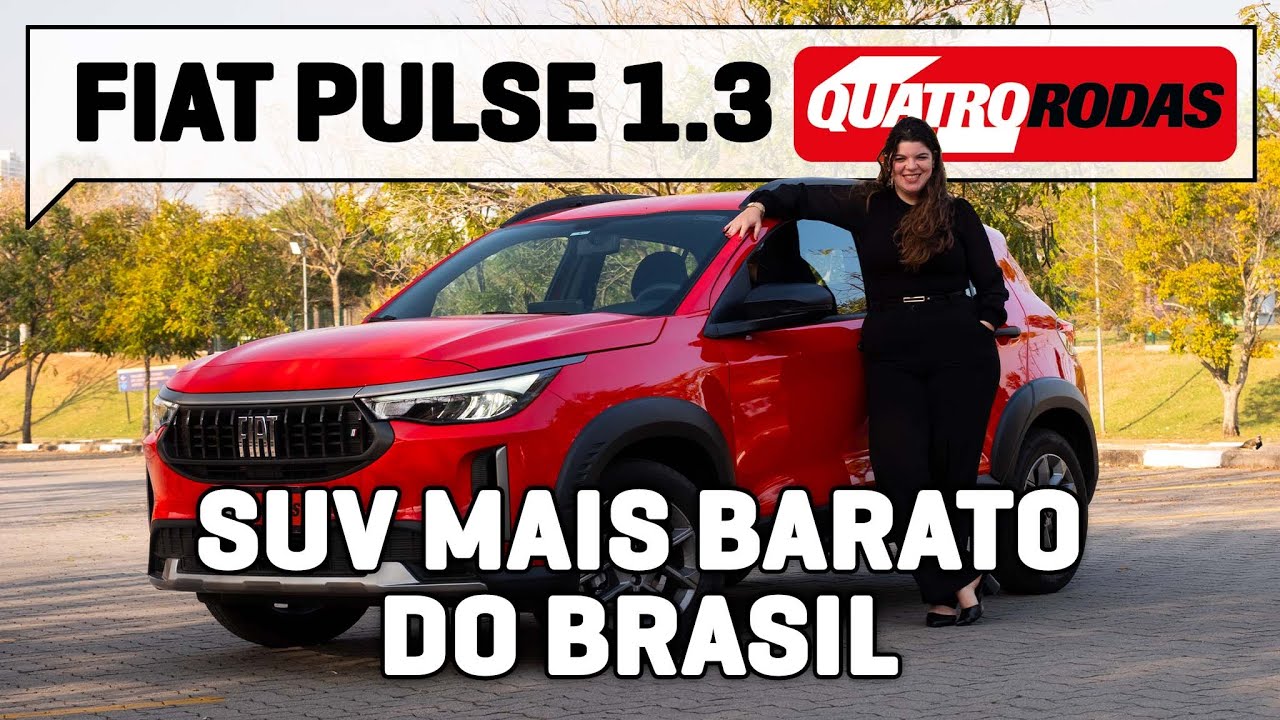 Fiat Pulse Drive 2026 é o SUV MAIS BARATO do Brasil contra VW Tera MPI