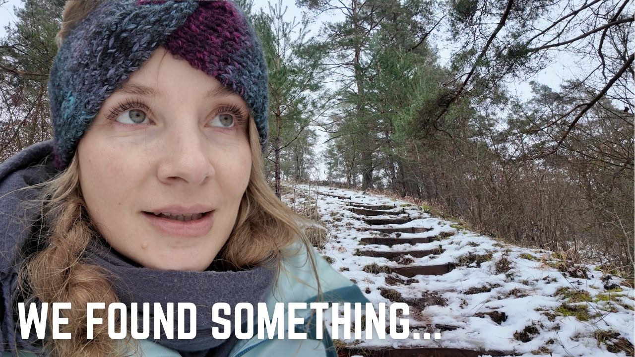 While I’m Off Camera… Kristin Finds Something Scary on the Wildrosenpfad