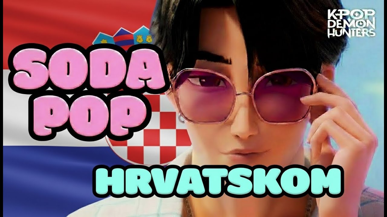 SODA POP NA HRVATSKOM (Lyrics) KPop Demon Hunters Huntrix Pjesme Prijevod