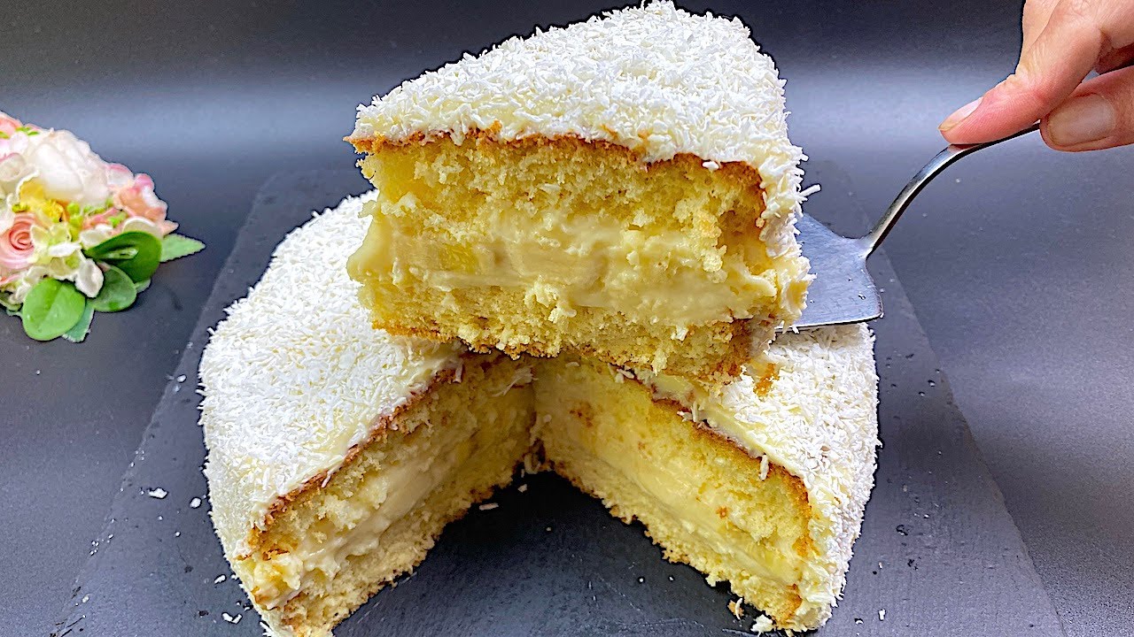 Mia nonna prepara la torta 3 volte a settimana! Torta economica e deliziosa, è facilissimo!