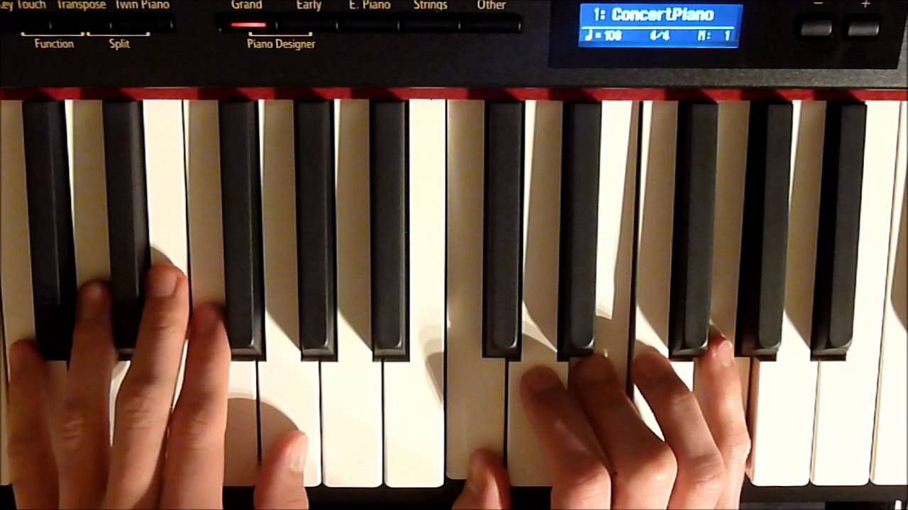 Leçon de piano n°2 : Comment faire des accords majeurs et mineurs au clavier