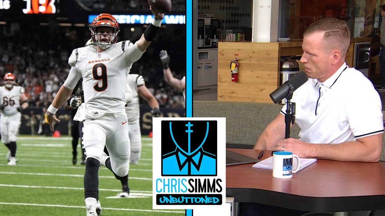 Chris Simms' Top 40 QB Countdown: No. 2 Joe Burrow | Chris Simms Unbuttoned | NFL on NBC