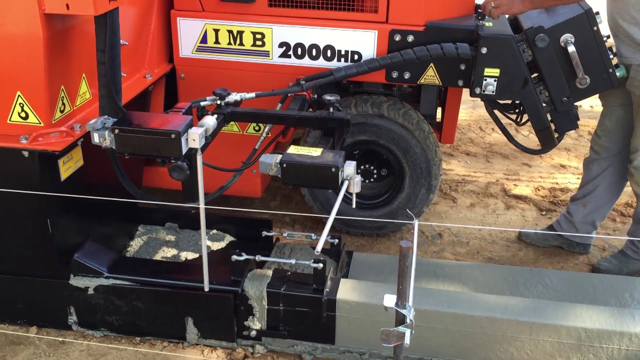 Extrusoras de Perfis de Concreto IMB Brasil - Modelo IMB 2000HD