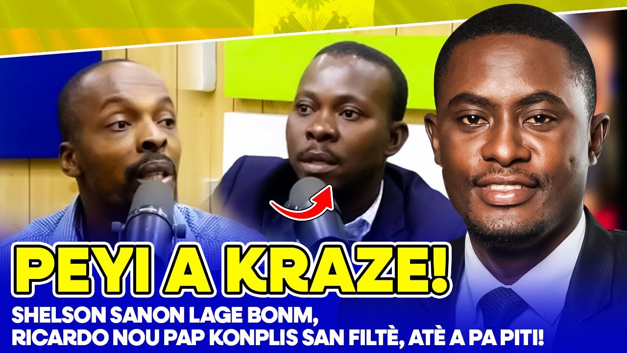 SHELSON SANON LAGE BONM, RICARDO NOUPAP KONPLIS SAN FILTÈ, ATÈ A PA PITI